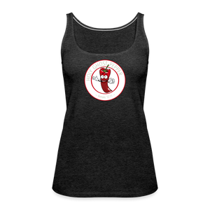 Holy Ghost Pepper - Women’s Premium Tank Top - charcoal grey