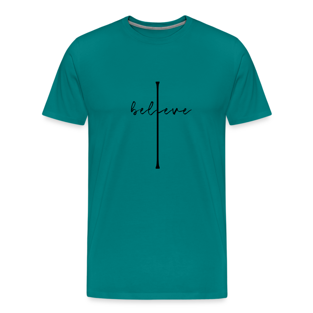 I Believe - Unisex Premium T-Shirt - teal