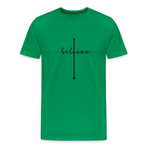 I Believe - Unisex Premium T-Shirt - kelly green