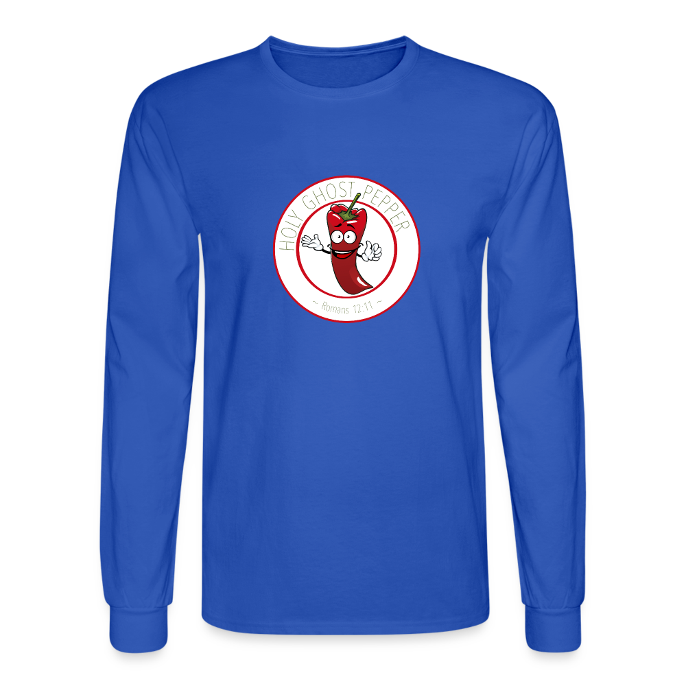 Holy Ghost Pepper - Unisex Long Sleeve T-Shirt - royal blue