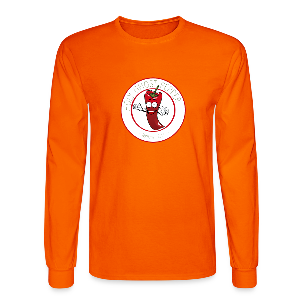 Holy Ghost Pepper - Unisex Long Sleeve T-Shirt - orange