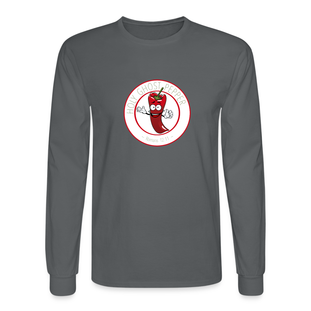 Holy Ghost Pepper - Unisex Long Sleeve T-Shirt - charcoal