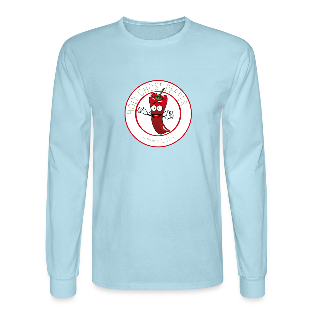 Holy Ghost Pepper - Unisex Long Sleeve T-Shirt - powder blue