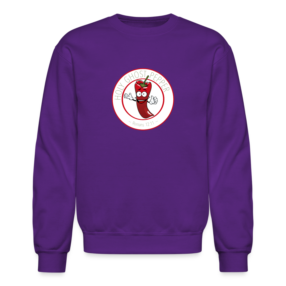 Holy Ghost Pepper - Crewneck Sweatshirt - purple