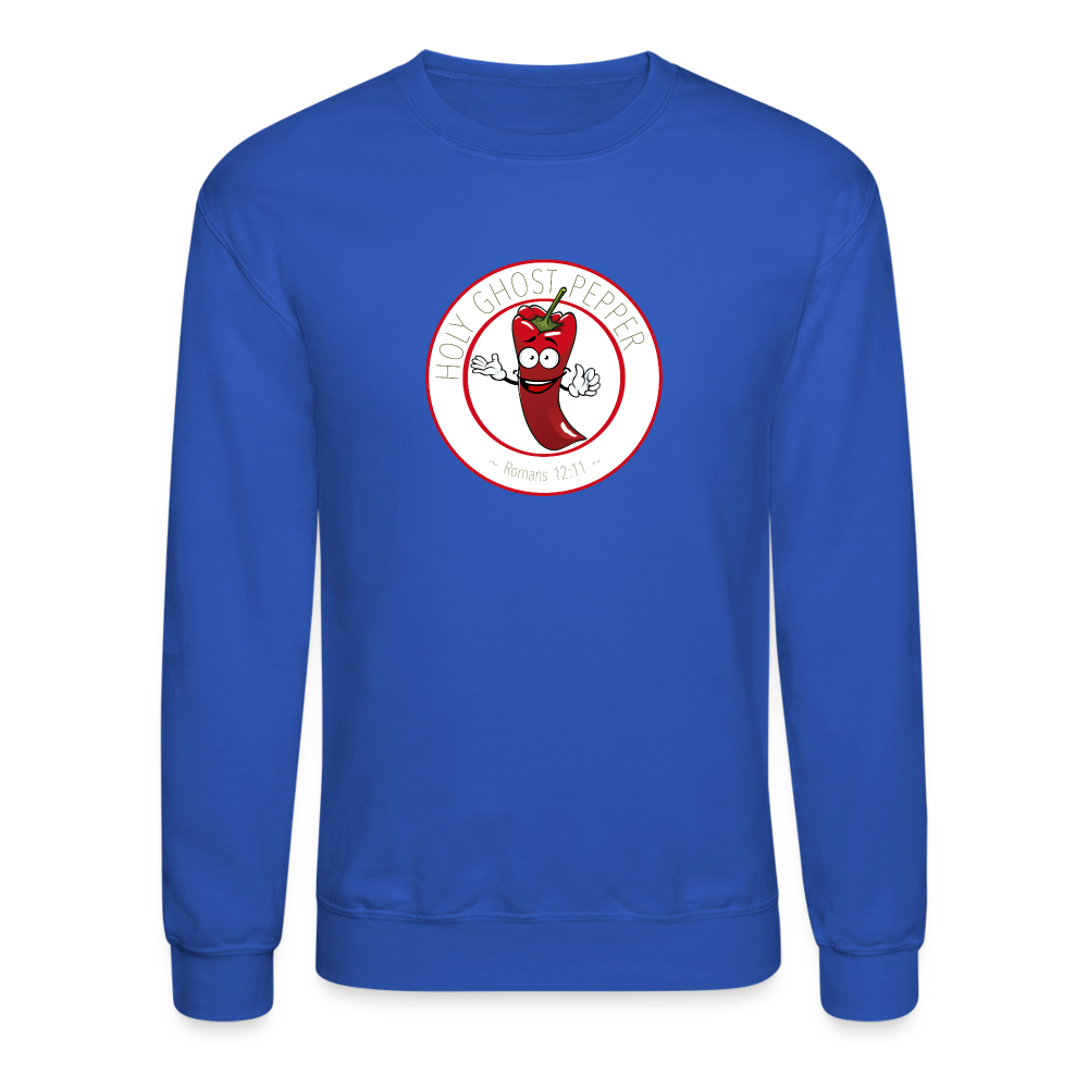 Holy Ghost Pepper - Crewneck Sweatshirt - royal blue
