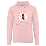 Holy Ghost Pepper - Unisex Lightweight Terry Hoodie - cream heather pink