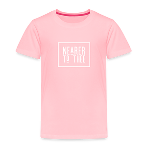 Nearer to Thee - Toddler Premium T-Shirt - pink