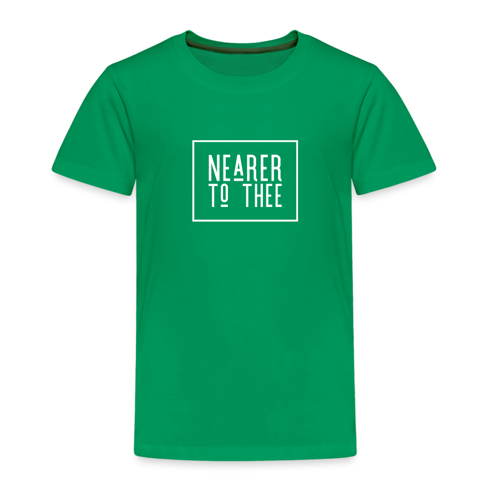 Nearer to Thee - Toddler Premium T-Shirt - kelly green