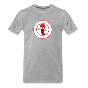 Holy Ghost Pepper - Men’s Premium Organic T-Shirt - heather gray
