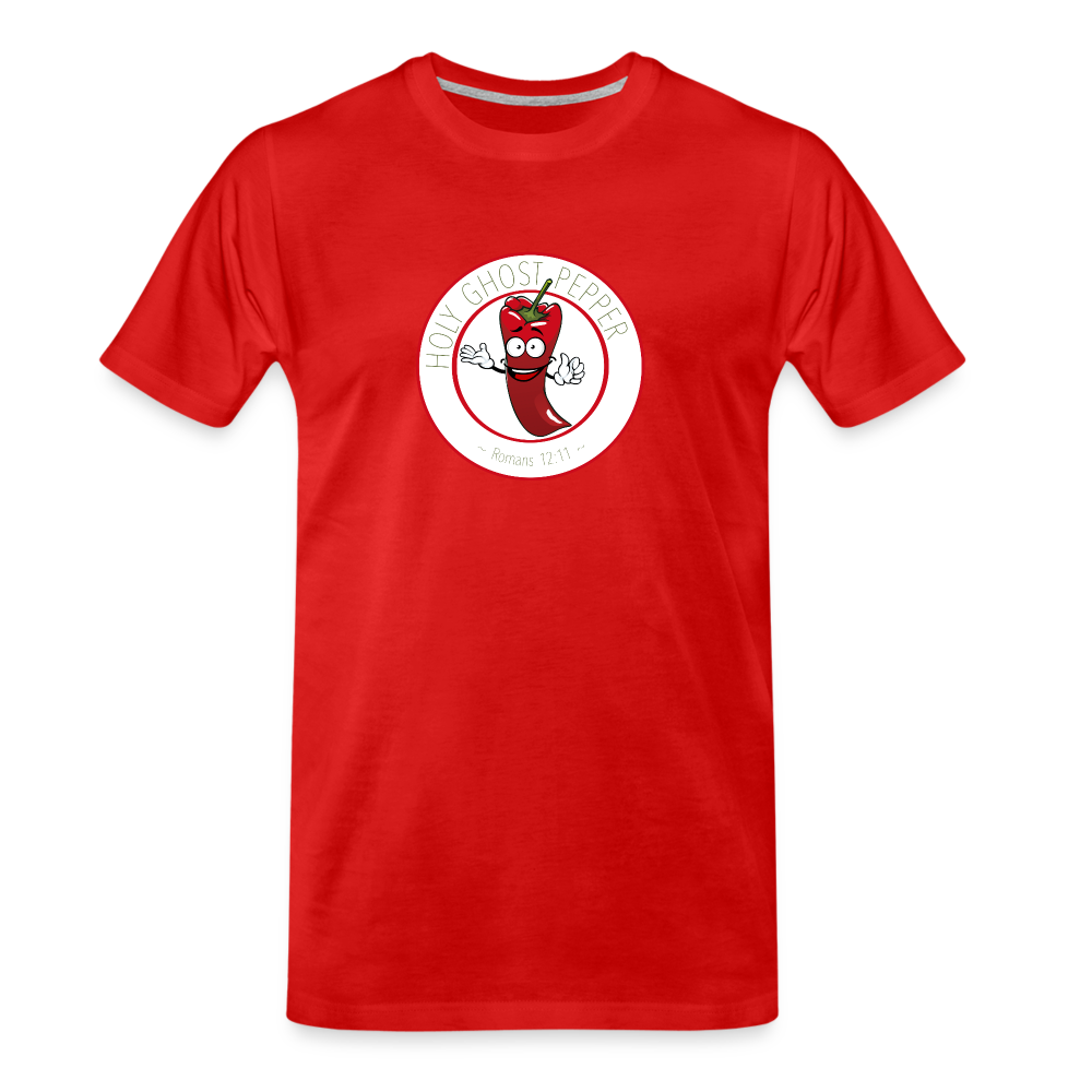 Holy Ghost Pepper - Men’s Premium Organic T-Shirt - red