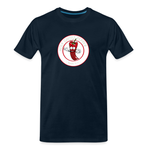 Holy Ghost Pepper - Men’s Premium Organic T-Shirt - deep navy