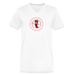 Holy Ghost Pepper - Men's V-Neck T-Shirt - white