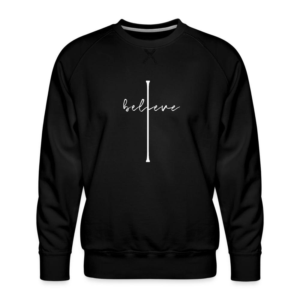 I Believe - Men’s Premium Sweatshirt - black