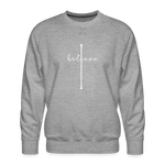 I Believe - Men’s Premium Sweatshirt - heather grey