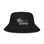 O Come Let Us Adore - Bucket Hat - black