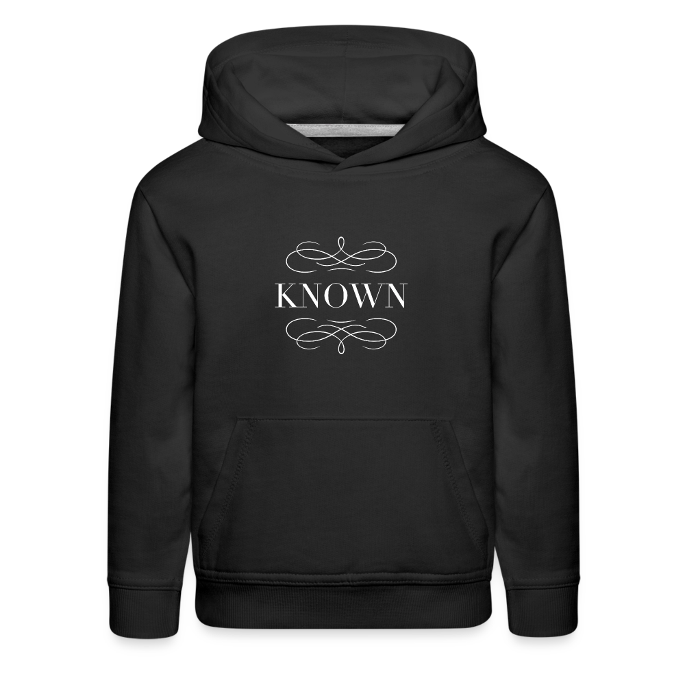 Known - Kids‘ Premium Hoodie - black