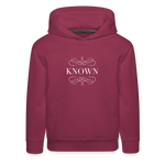 Known - Kids‘ Premium Hoodie - burgundy