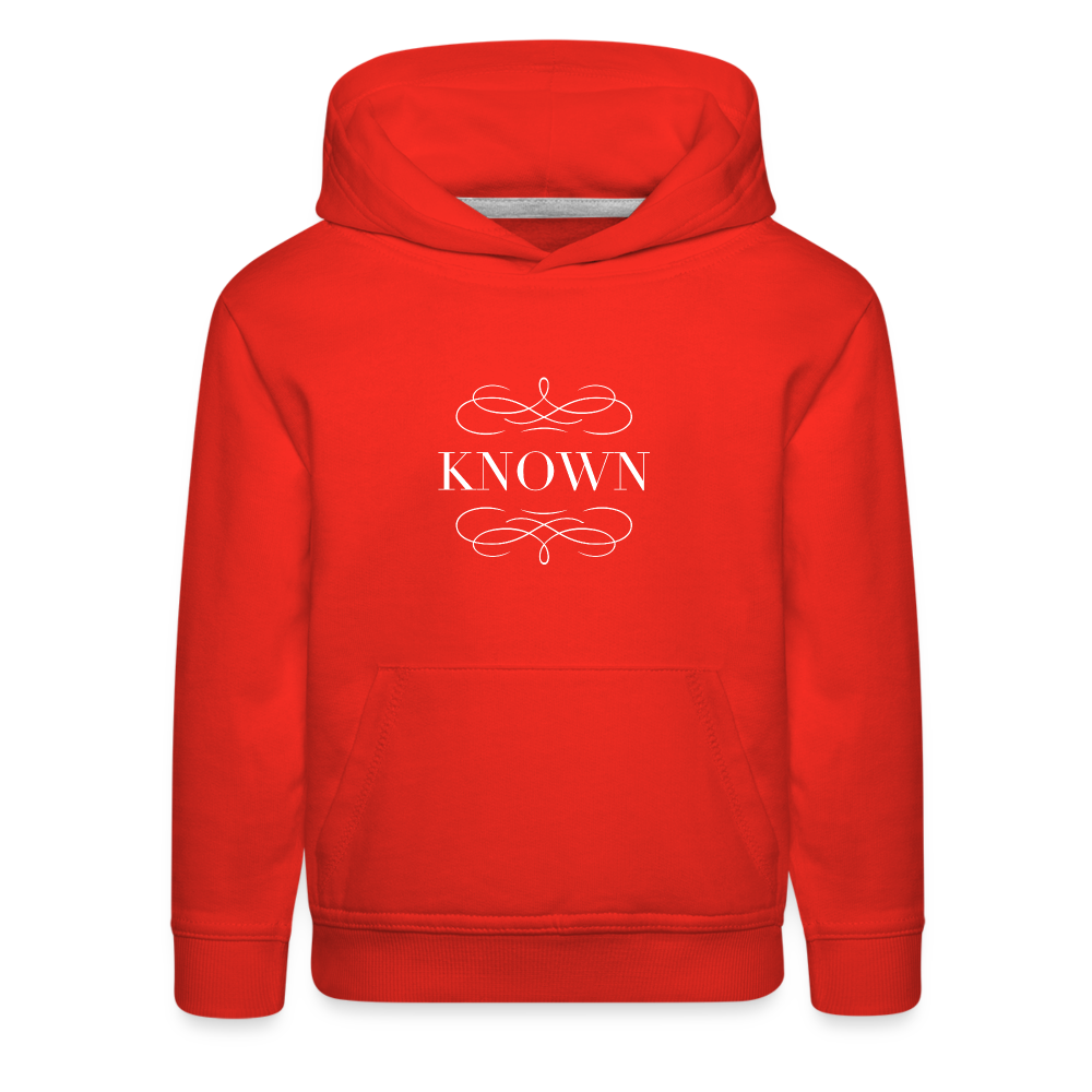 Known - Kids‘ Premium Hoodie - red