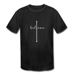 I Believe - Kids' Moisture Wicking Performance T-Shirt - black