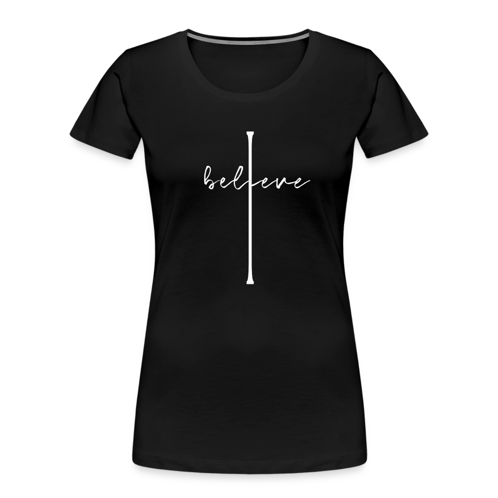 I Believe - Women’s Premium Organic T-Shirt - black