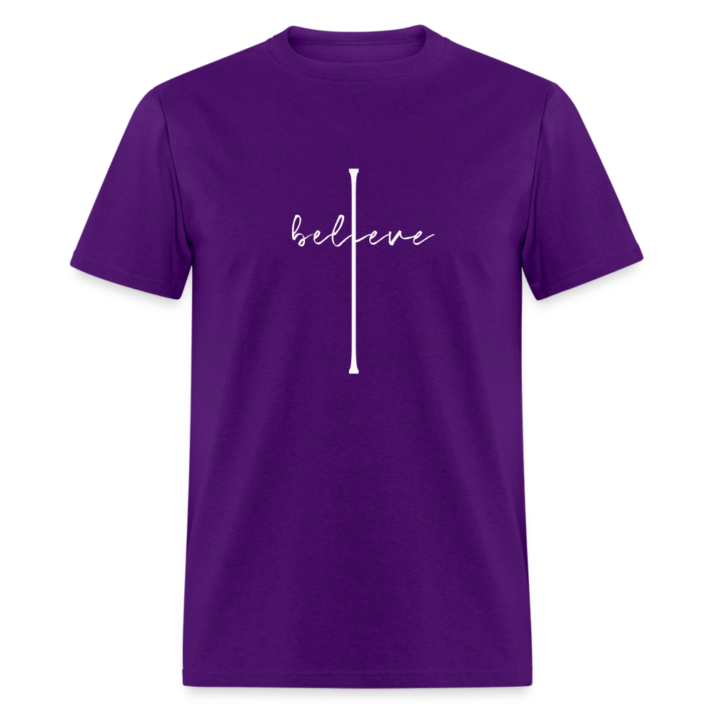 I Believe - Unisex Classic T-Shirt - purple