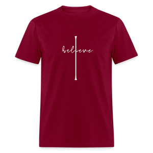 I Believe - Unisex Classic T-Shirt - burgundy