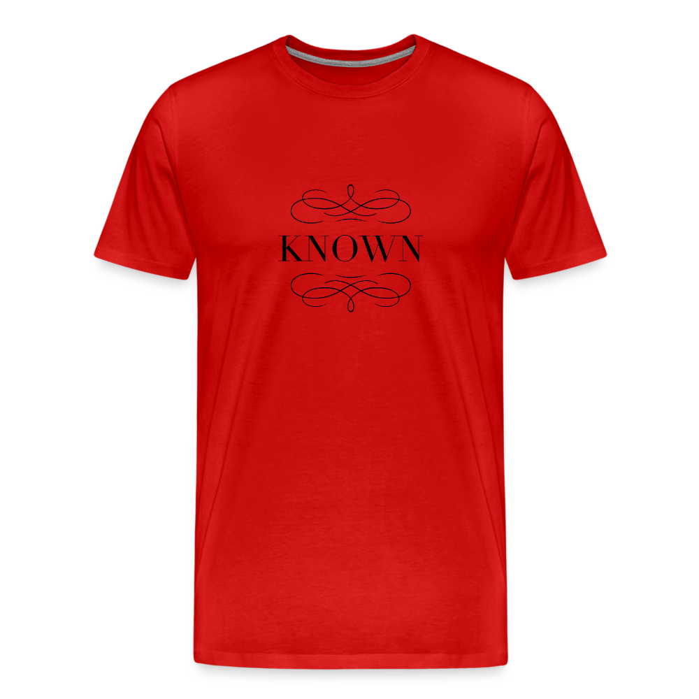Known - Men's Premium T-Shirt - red