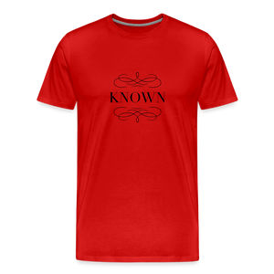 Known - Men's Premium T-Shirt - red