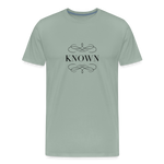Known - Men's Premium T-Shirt - steel green