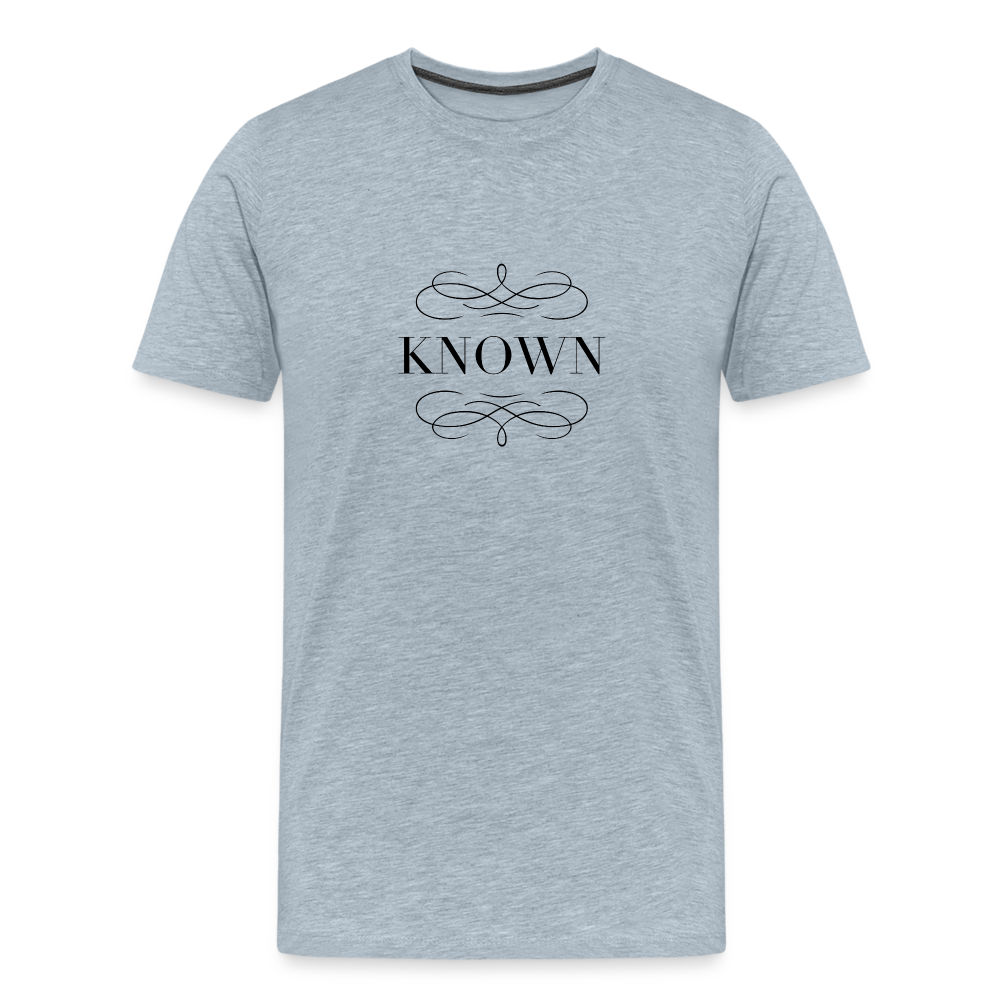 Known - Men's Premium T-Shirt - heather ice blue