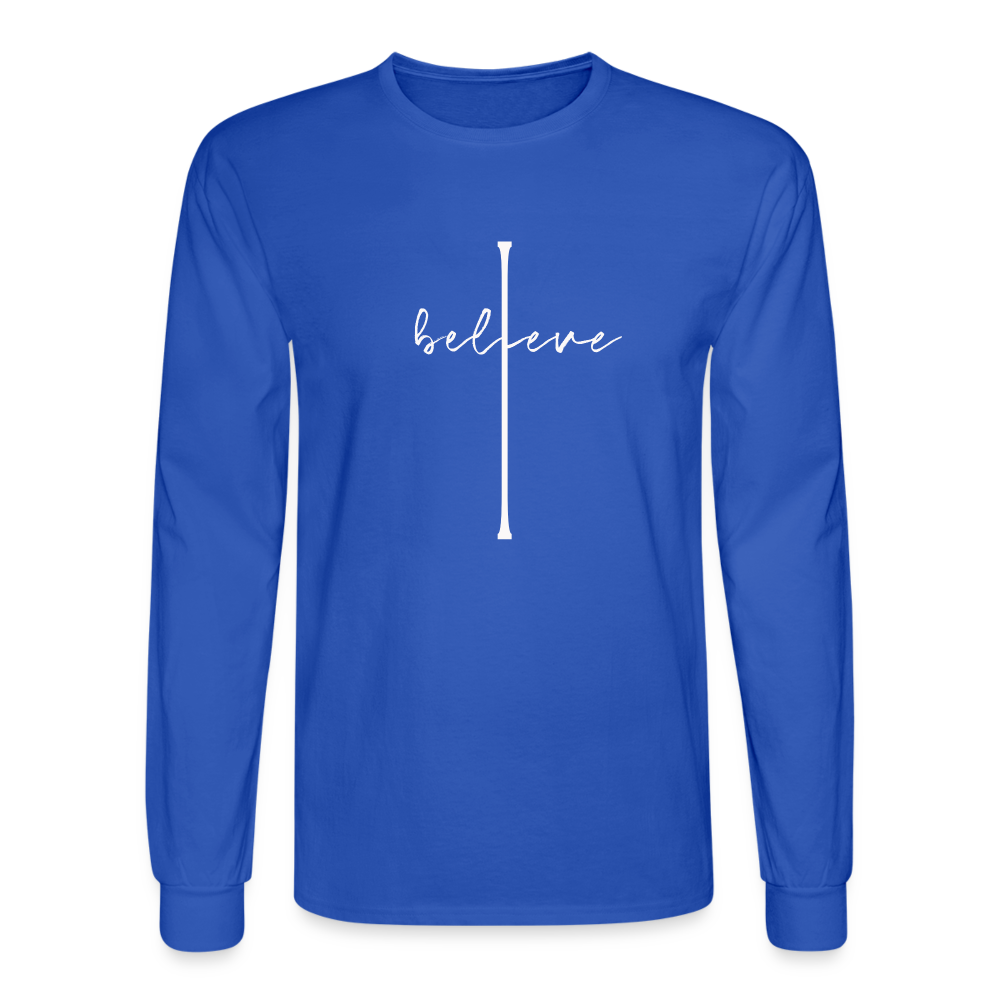 I Believe - Men's Long Sleeve T-Shirt - royal blue