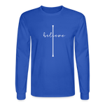 I Believe - Men's Long Sleeve T-Shirt - royal blue
