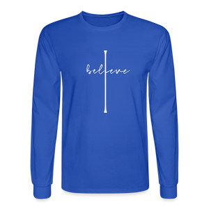 I Believe - Men's Long Sleeve T-Shirt - royal blue