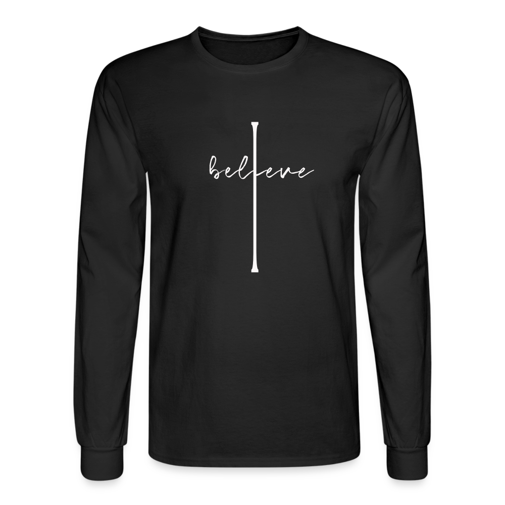 I Believe - Men's Long Sleeve T-Shirt - black
