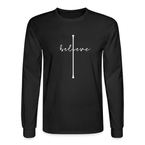 I Believe - Men's Long Sleeve T-Shirt - black