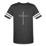 I Believe - Vintage Sport T-Shirt - vintage smoke/white