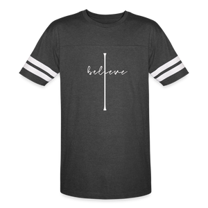 I Believe - Vintage Sport T-Shirt - vintage smoke/white
