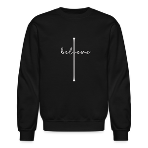 I Believe - Crewneck Sweatshirt - black