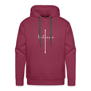 I Believe - Unisex Premium Hoodie - burgundy