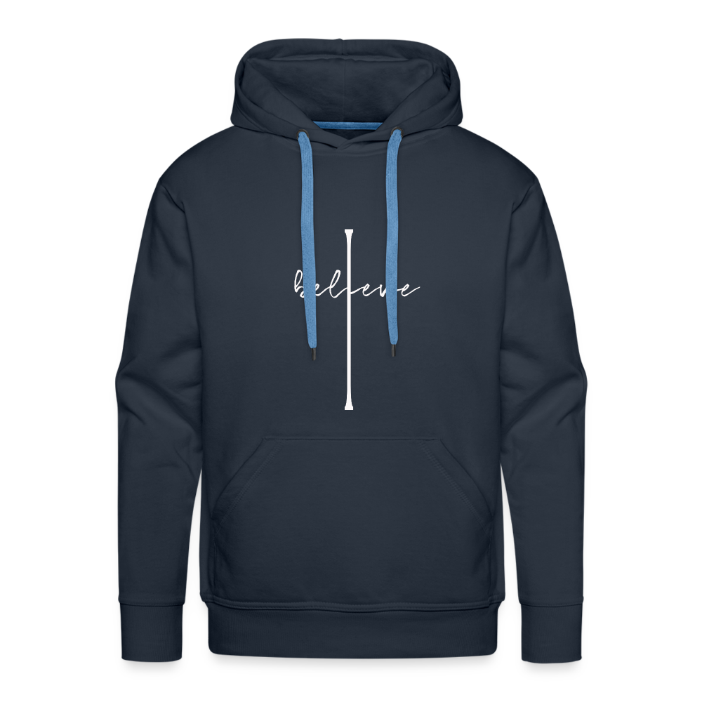 I Believe - Unisex Premium Hoodie - navy