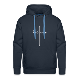 I Believe - Unisex Premium Hoodie - navy