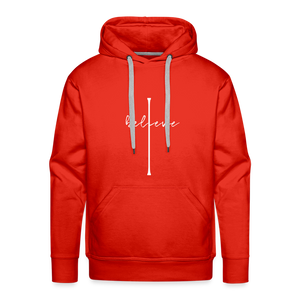 I Believe - Unisex Premium Hoodie - red