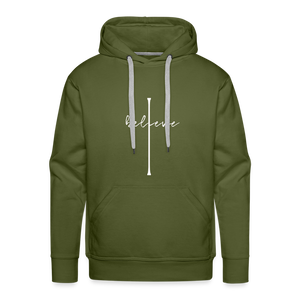 I Believe - Unisex Premium Hoodie - olive green