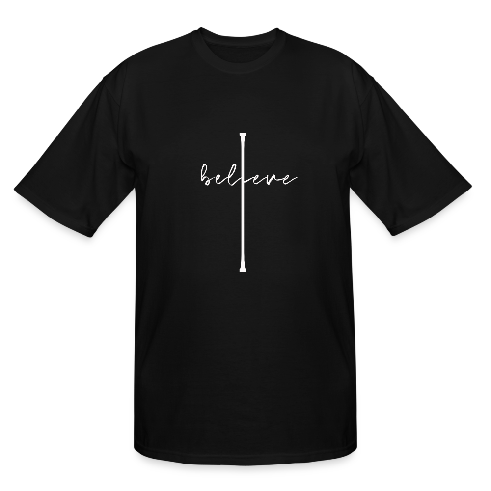 I Believe - Men's Tall T-Shirt - black