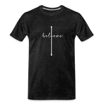 I Believe - Men’s Premium Organic T-Shirt - charcoal grey