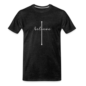 I Believe - Men’s Premium Organic T-Shirt - charcoal grey