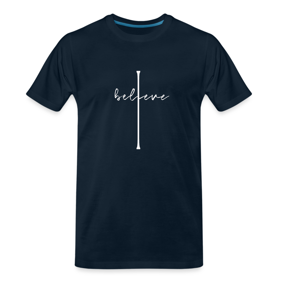 I Believe - Men’s Premium Organic T-Shirt - deep navy