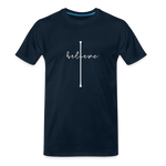 I Believe - Men’s Premium Organic T-Shirt - deep navy