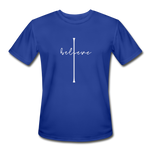 I Believe - Men’s Moisture Wicking Performance T-Shirt - royal blue