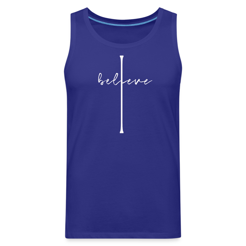 I Believe - Men’s Premium Tank - royal blue